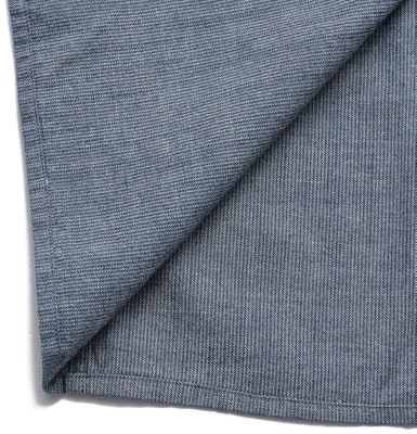 EMPORIO ARMANI FW23 Kemeja Lengan Pendek Warna Biru Solid 6R1CA6-1DRLZ-0941 Sizing EMPORIO ARMANI FW23 Kemeja Lengan Pendek Warna Biru Solid 6R1CA6-1DRLZ-0941