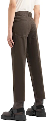 EMPORIO ARMANI FW23 純色直筒拉鍊休閒牛仔褲 6R1J69-1NGRZ-105A6 3