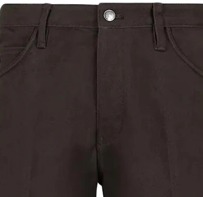 EMPORIO ARMANI FW23 純色直筒拉鍊休閒牛仔褲 6R1J69-1NGRZ-105A6 4