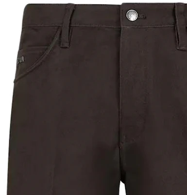 EMPORIO ARMANI FW23 純色直筒拉鍊休閒牛仔褲 6R1J69-1NGRZ-105A6 5