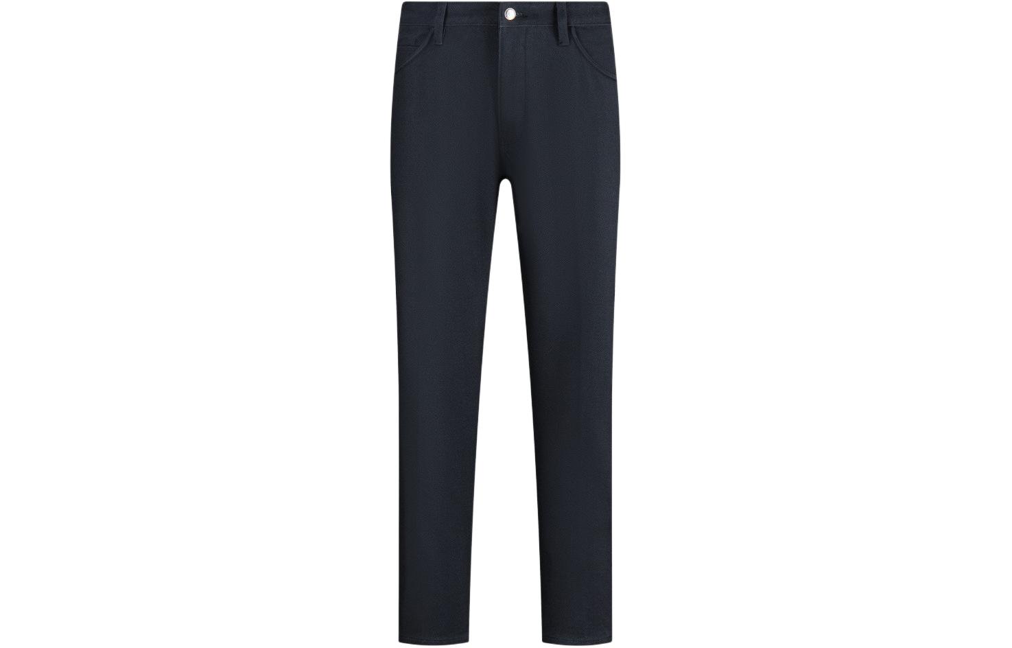 Order EMPORIO ARMANI FW23 純色直筒拉鍊休閒牛仔褲 6R1J69-1NGRZ-105A6