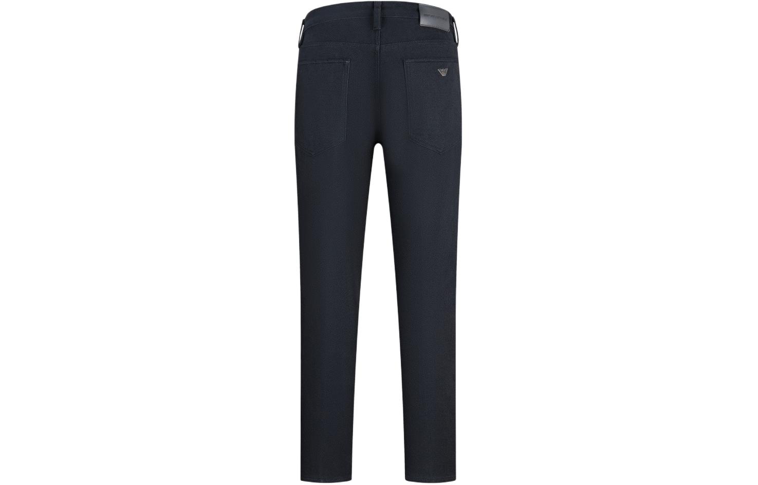 Lookbook EMPORIO ARMANI FW23 純色直筒拉鍊休閒牛仔褲 6R1J69-1NGRZ-105A6