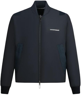 EMPORIO ARMANI FW23 Jaket Hangat Warna Solid dengan Kolar Berdiri dan Zipper. 6R1B84-1NHMZ-06D9 Details for EMPORIO ARMANI FW23 Jaket Hangat Warna Solid dengan Kolar Berdiri dan Zipper. 6R1B84-1NHMZ-06D9