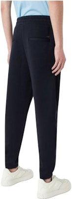 Emporio Armani FW23 海軍藍針織慢跑長褲 3R1PE7-1JRHZ-0920 Shop Emporio Armani FW23 海軍藍針織慢跑長褲 3R1PE7-1JRHZ-0920