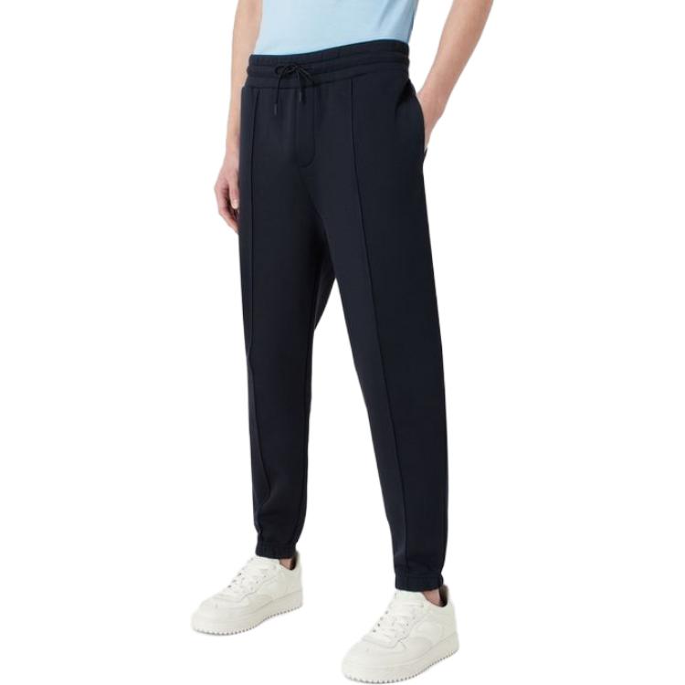 Purchase Emporio Armani FW23 海軍藍針織慢跑長褲 3R1PE7-1JRHZ-0920