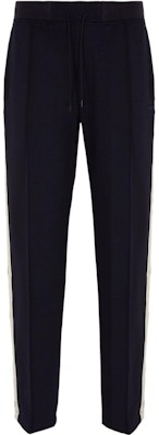 Emporio Armani FW23 Striped Knit Drawstring Sweatpants Black. 6R1PQ31JHQZ0999 Order Emporio Armani FW23 Striped Knit Drawstring Sweatpants Black. 6R1PQ31JHQZ0999