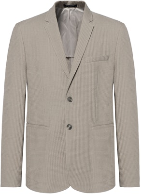 EMPORIO ARMANI FW23 条纹纹理编织西装外套 浅亚麻色 H41G62-E1070-112 Buy EMPORIO ARMANI FW23 条纹纹理编织西装外套 浅亚麻色 H41G62-E1070-112