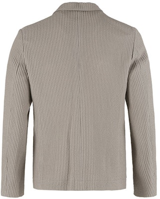 EMPORIO ARMANI FW23 条纹纹理编织西装外套 浅亚麻色 H41G62-E1070-112 Lookbook EMPORIO ARMANI FW23 条纹纹理编织西装外套 浅亚麻色 H41G62-E1070-112