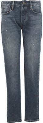 EMPORIO ARMANI FW23 水洗复古直筒牛仔裤 蓝色带拉链口袋 6R1J75-1DMXZ-0942 Buy EMPORIO ARMANI FW23 水洗复古直筒牛仔裤 蓝色带拉链口袋 6R1J75-1DMXZ-0942