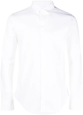 Camisa Blanca Lisa con Botones EMPORIO ARMANI FW23. 01CC20-01C68-100 Buy Camisa Blanca Lisa con Botones EMPORIO ARMANI FW23. 01CC20-01C68-100