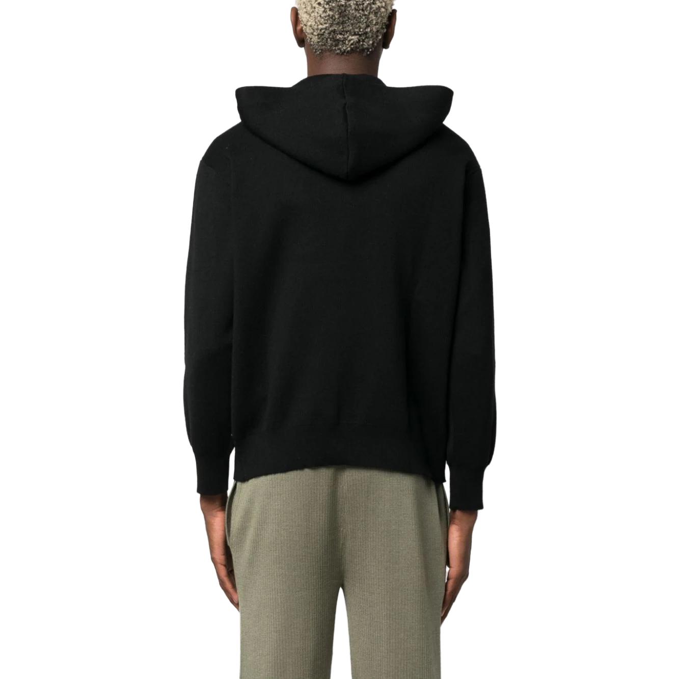 Emporio Armani FW23 Black Hoodie with Logo Print for Men 6R1MX7-1MNBZ- F016 圖 4