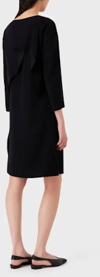 EMPORIO ARMANI FW23 Vestido Negro Casual con Cremallera y Mangas Largas. H4NA1G-2NWAZ-0999 Shop EMPORIO ARMANI FW23 Vestido Negro Casual con Cremallera y Mangas Largas. H4NA1G-2NWAZ-0999