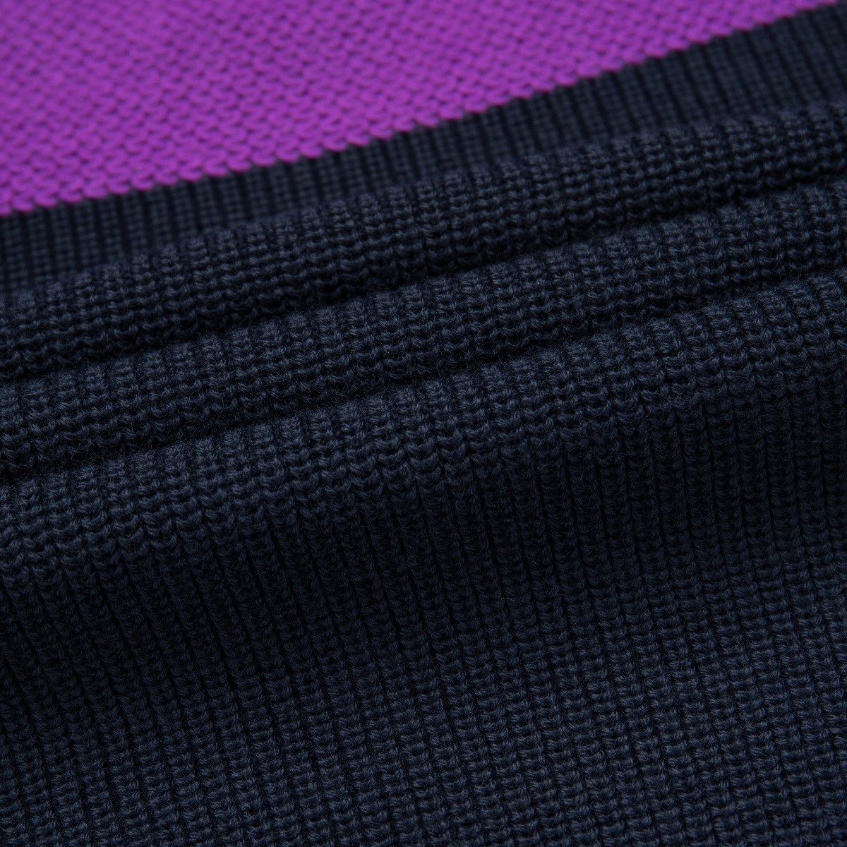 EMPORIO ARMANI FW23 Colorblock Logo Crewneck Knit Sweater Men Multicolor 6R1MY8-1MF7Z-0922 圖 7