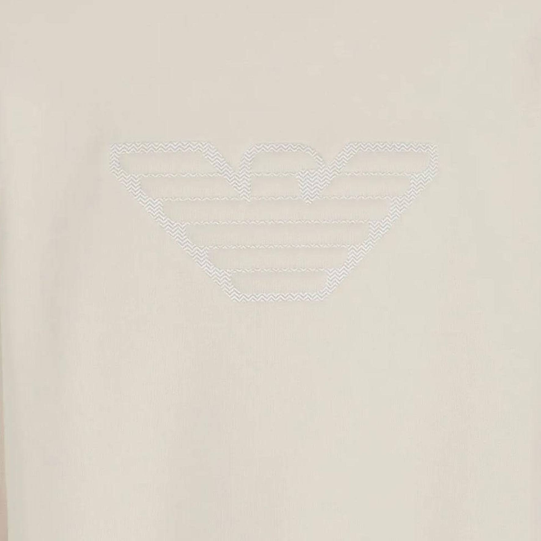 Details for Jersey de Punto Cuello Redondo EMPORIO ARMANI FW23 Marrón Claro. 6R1MG5-1JWPZ-01L7