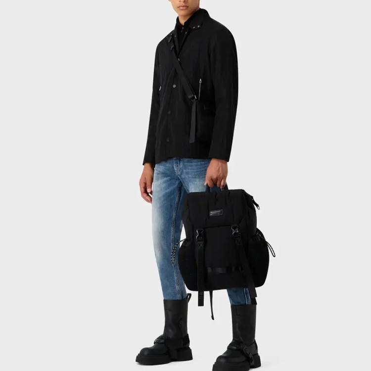 EMPORIO ARMANI FW23 Distressed Slim Fit Low Waist Jeans Men’s Light Blue 6R1J75-1DQSZ-0943 圖 3