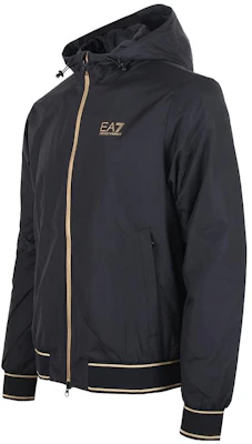 EMPORIO ARMANI FW23 EA7 標誌印花黑色男士休閒外套 6RPB08-PN27Z-1200 3