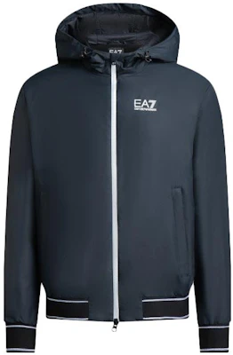 EMPORIO ARMANI FW23 EA7 標誌印花黑色男士休閒外套 6RPB08-PN27Z-1200 7