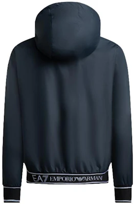 EMPORIO ARMANI FW23 EA7 標誌印花黑色男士休閒外套 6RPB08-PN27Z-1200 8