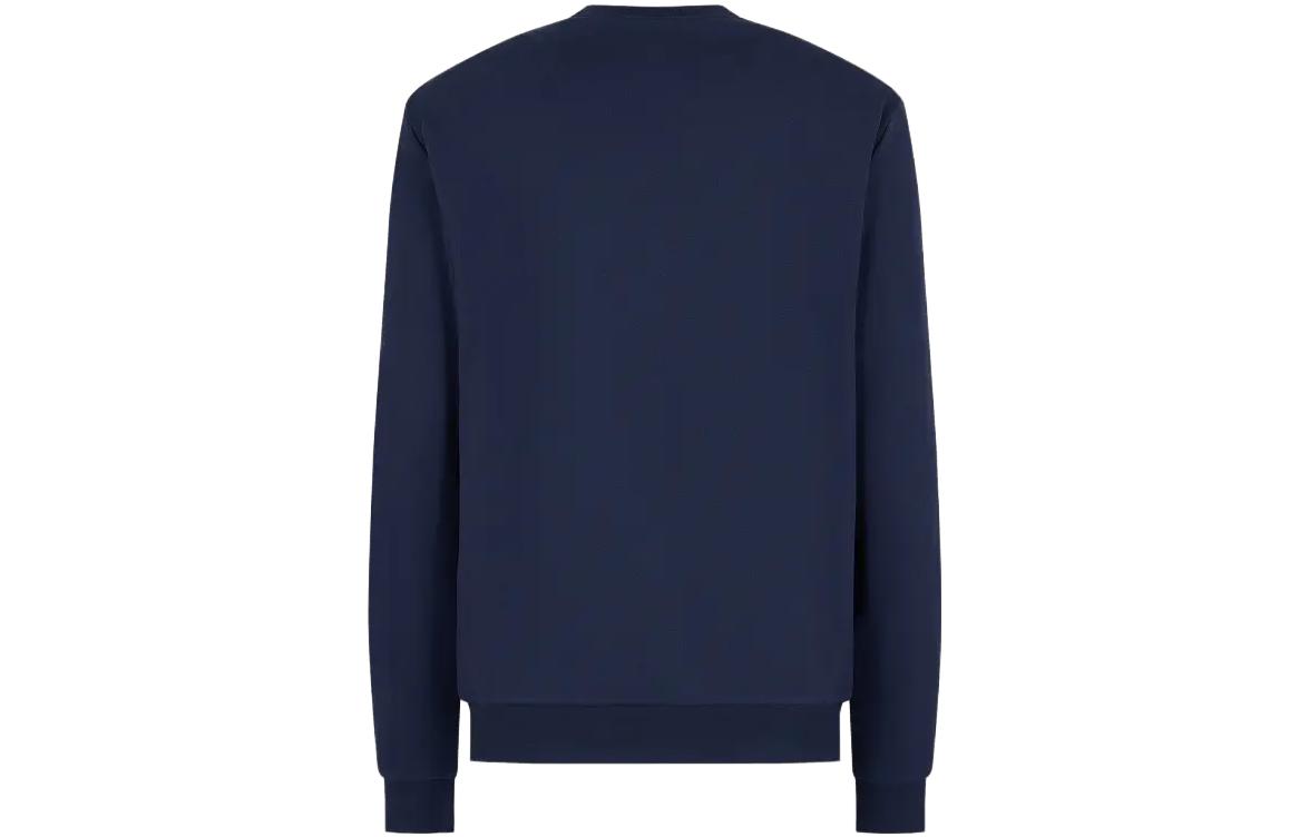 Emporio Armani FW23 EA7 Navy Blue Logo Print Crewneck Sweatshirt 6RPM08-PJSHZ-1554 圖 3