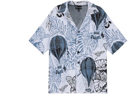 EMPORIO ARMANI FW23 Floral Print Short Sleeve Casual Shirt Men. 6R1CV5-1M40Z-F116 EMPORIO ARMANI FW23 Floral Print Short Sleeve Casual Shirt Men. 6R1CV5-1M40Z-F116