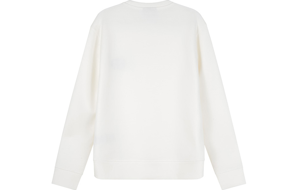 Lookbook Emporio Armani FW23 男士米白色標誌套頭衫 8N1ML7-1JHSZ-0101