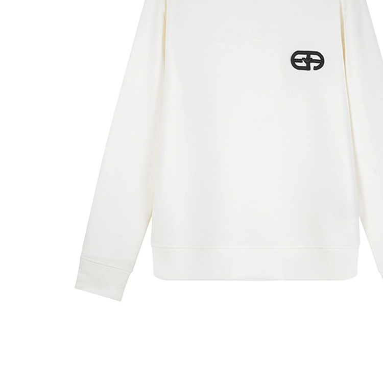 Details for Emporio Armani FW23 男士米白色標誌套頭衫 8N1ML7-1JHSZ-0101