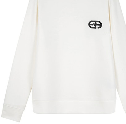 Emporio Armani FW23 男士米白色標誌套頭衫 8N1ML7-1JHSZ-0101 Details for Emporio Armani FW23 男士米白色標誌套頭衫 8N1ML7-1JHSZ-0101