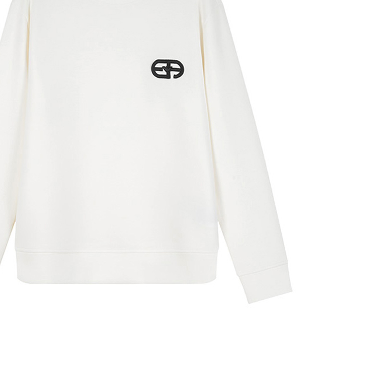 Sizing Emporio Armani FW23 男士米白色標誌套頭衫 8N1ML7-1JHSZ-0101