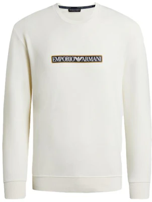 エンポリオアルマーニ FW23 ロゴプリント クルーネックスウェット シャツ 111785-3F573-12311 Buy エンポリオアルマーニ FW23 ロゴプリント クルーネックスウェット シャツ 111785-3F573-12311