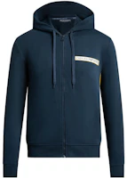 Emporio Armani FW23 Logo Print Zip-Up Hoodie Jacket 112053-3F573-00135 Emporio Armani FW23 Logo Print Zip-Up Hoodie Jacket 112053-3F573-00135