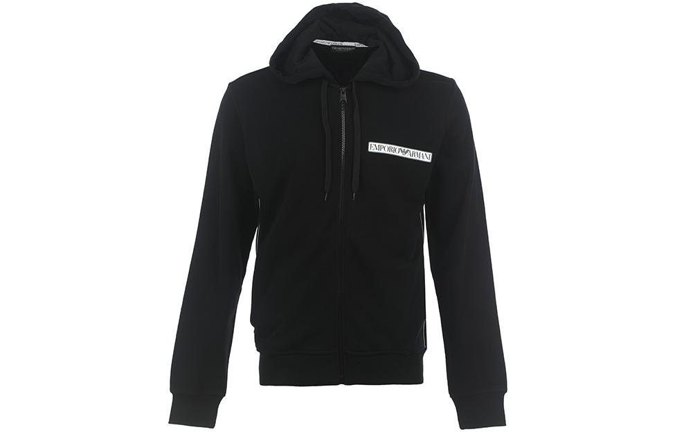 Order Emporio Armani FW23 Jaket Hoodie Zip-Up Logo Cetakan 112053-3F573-00135