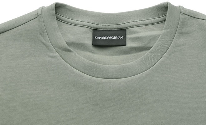 EMPORIO ARMANI FW23 Logo Pullover Sweatshirt Men’s Sage Green. 8N1ML7-1JHSZ-0606 Sizing EMPORIO ARMANI FW23 Logo Pullover Sweatshirt Men’s Sage Green. 8N1ML7-1JHSZ-0606