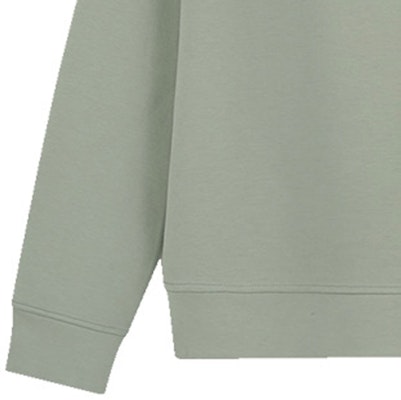 EMPORIO ARMANI FW23 Logo Pullover Sweatshirt Men’s Sage Green. 8N1ML7-1JHSZ-0606 1