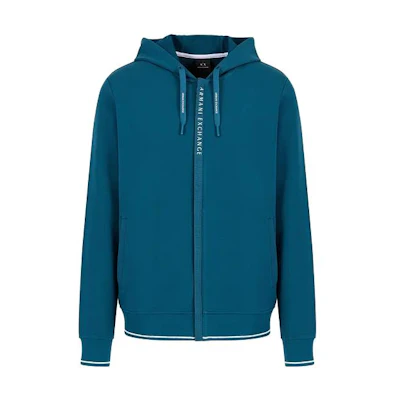 Emporio Armani FW23 Navy Zipper Hoodie Jacket 8NZM82-ZJH3Z-115CR