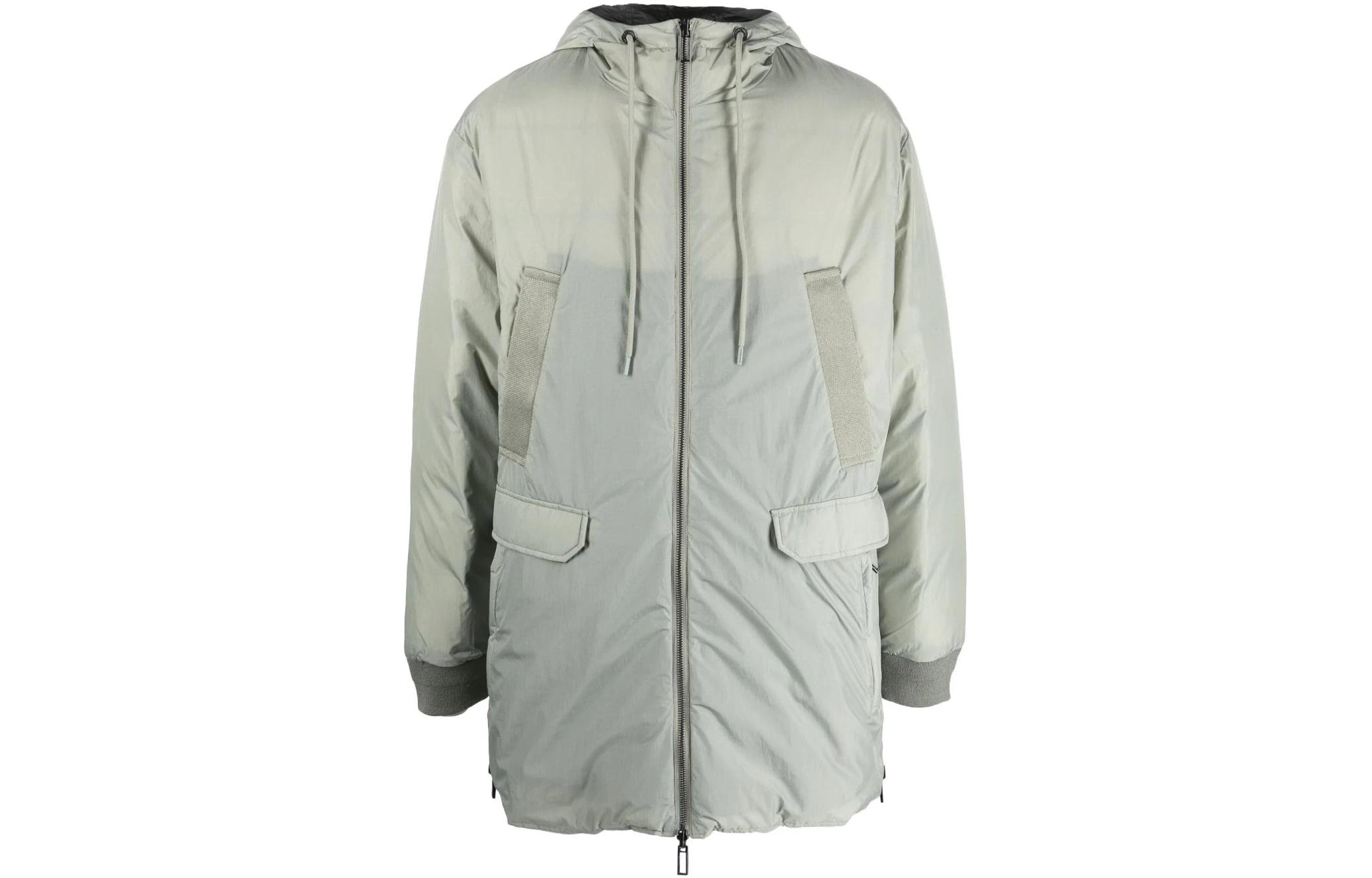 Order Chaqueta Reversible con Capucha Emporio Armani FW23 Hombre - Verde Claro. 6R1L95-1NHMZ-06D9