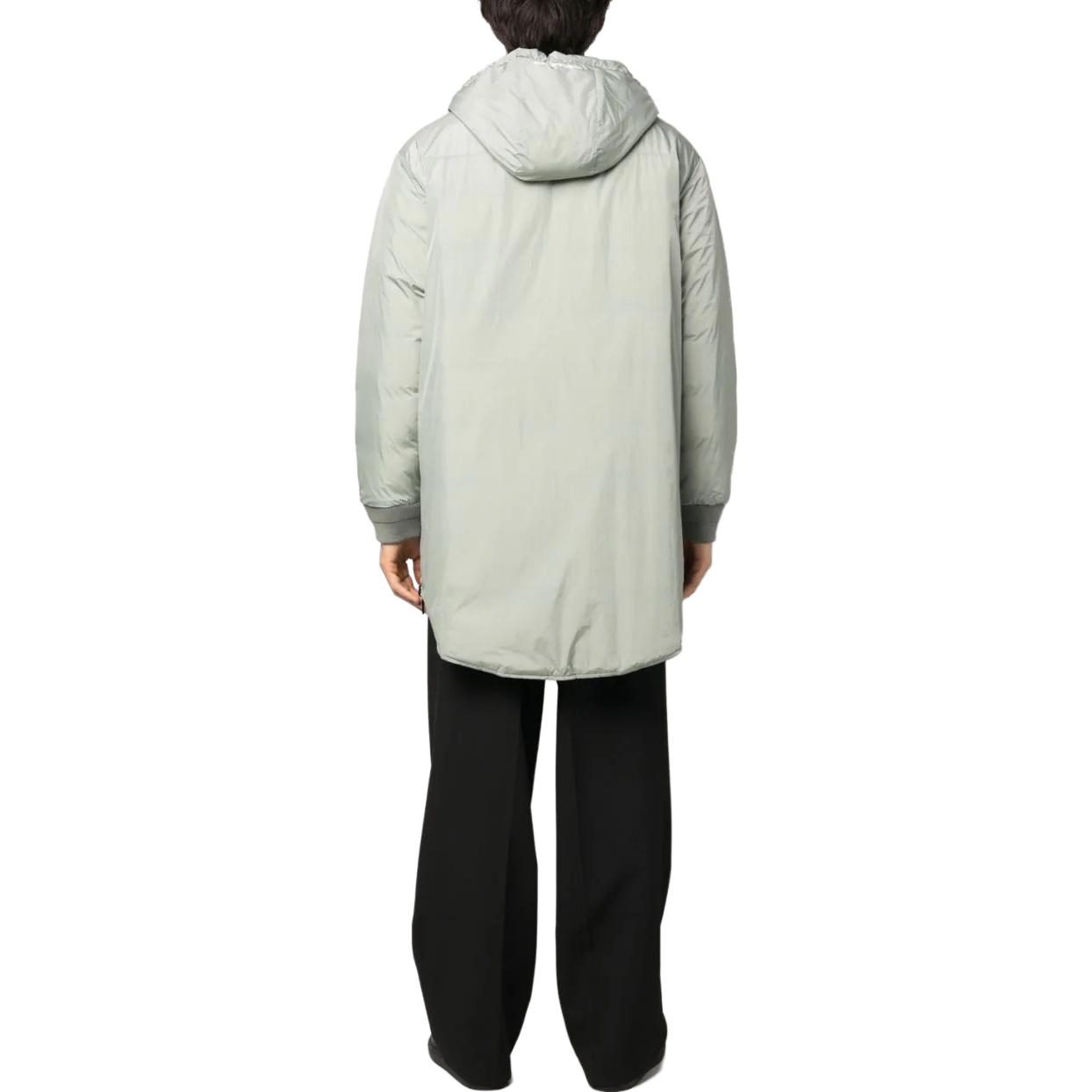 Shop Chaqueta Reversible con Capucha Emporio Armani FW23 Hombre - Verde Claro. 6R1L95-1NHMZ-06D9
