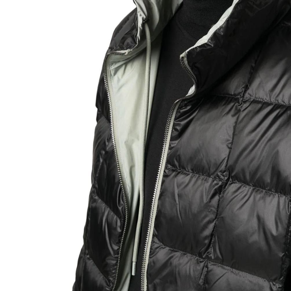 Sizing Chaqueta Reversible con Capucha Emporio Armani FW23 Hombre - Verde Claro. 6R1L95-1NHMZ-06D9