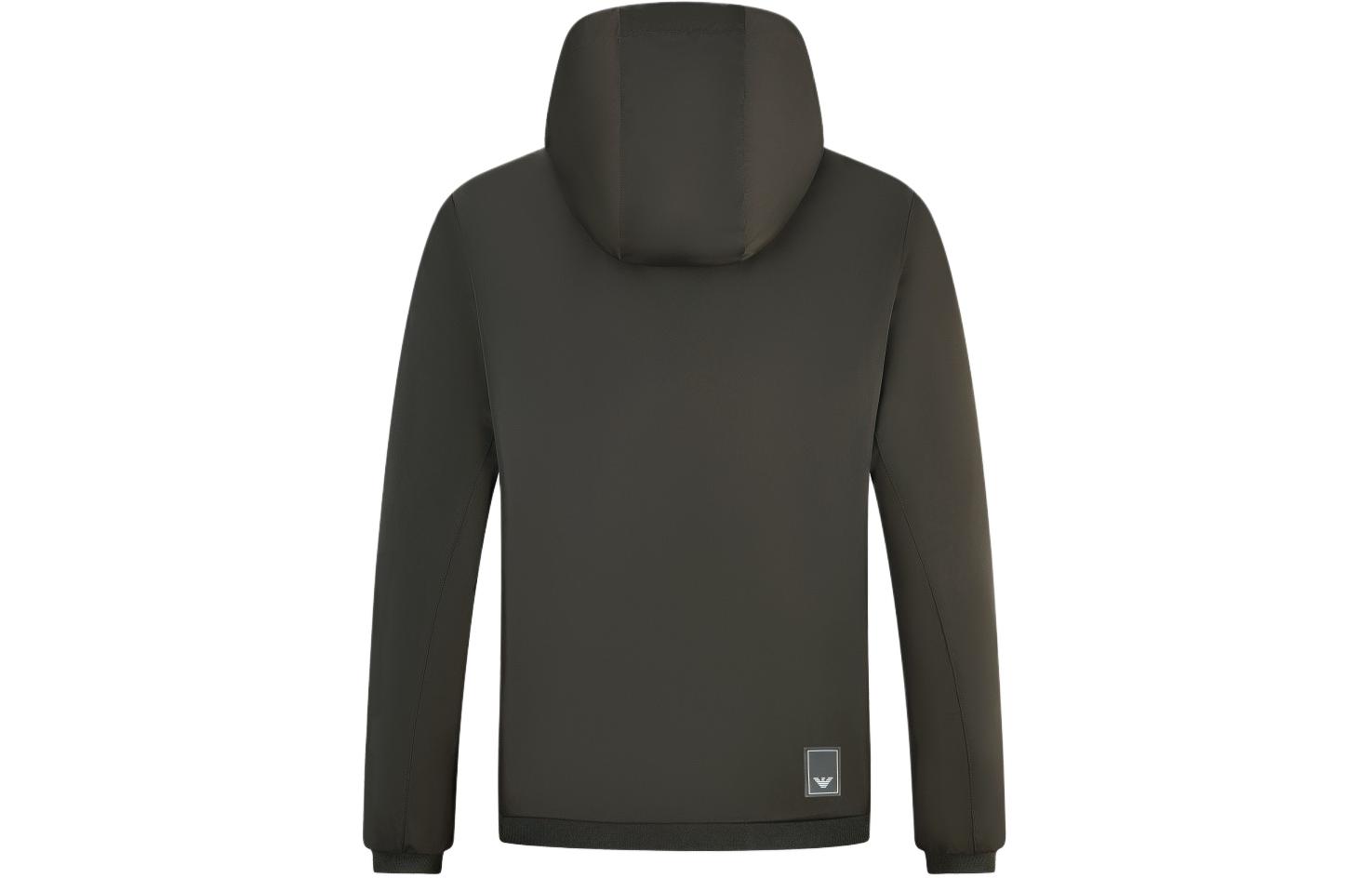 Emporio Armani FW23 Reversible Solid Color Hooded Jacket Men’s Army Green. 6R1B86-1NIDZ-0583 圖 3