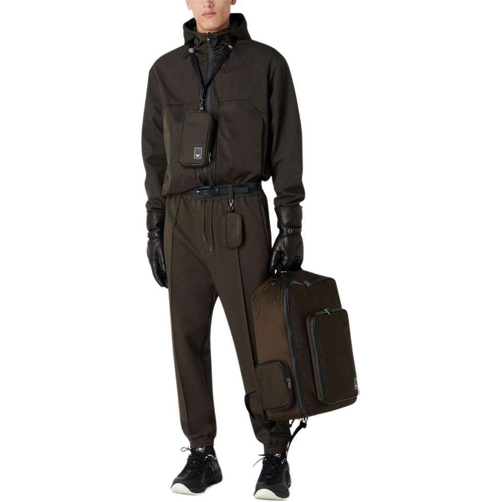 Emporio Armani FW23 Reversible Solid Color Hooded Jacket Men’s Army Green. 6R1B86-1NIDZ-0583 圖 5