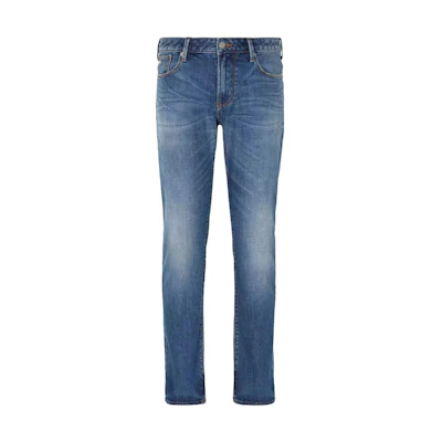 EMPORIO ARMANI FW23 Slim Fit Casual Jeans Blue 6R1J06-1DRGZ-0942