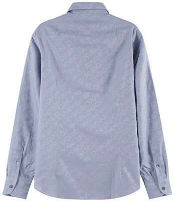 EMPORIO ARMANI Baju Lengan Panjang Lelaki Haze Biru FW23. 3R1C86-1K0DZ-F752 Lookbook EMPORIO ARMANI Baju Lengan Panjang Lelaki Haze Biru FW23. 3R1C86-1K0DZ-F752