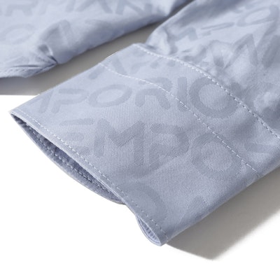 EMPORIO ARMANI Baju Lengan Panjang Lelaki Haze Biru FW23. 3R1C86-1K0DZ-F752 Details for EMPORIO ARMANI Baju Lengan Panjang Lelaki Haze Biru FW23. 3R1C86-1K0DZ-F752