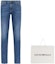 Lookbook EMPORIO ARMANI FW23 Seluar Jeans Denim Kasual Lelaki Biru Zip-Washed 6R1J06-1DRHZ-0942
