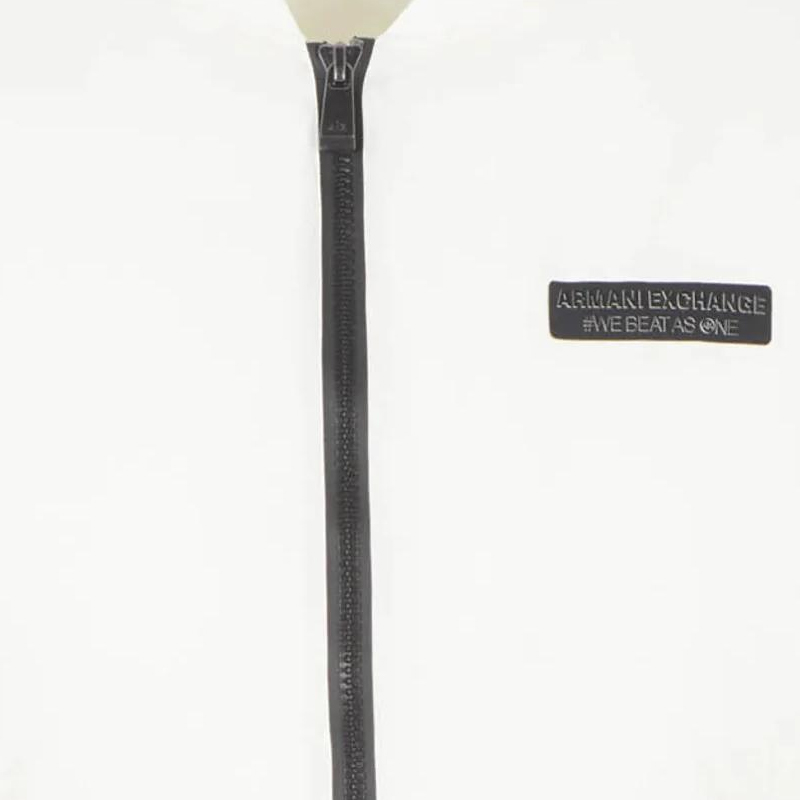 Details for 安普里奧·阿曼尼 FW23 白色棒球領拉鍊外套 6RZB12-ZNJ7Z-116L