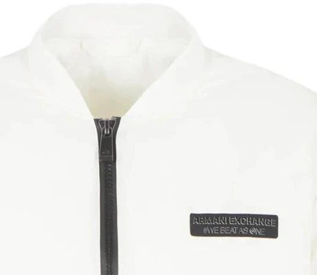 安普里奧·阿曼尼 FW23 白色棒球領拉鍊外套 6RZB12-ZNJ7Z-116L Sizing 安普里奧·阿曼尼 FW23 白色棒球領拉鍊外套 6RZB12-ZNJ7Z-116L