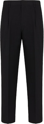 EMPORIO ARMANI FW24 黑色弹力褶皱拉链休闲裤 6D1PH9-1NSCZ-0999 Buy EMPORIO ARMANI FW24 黑色弹力褶皱拉链休闲裤 6D1PH9-1NSCZ-0999