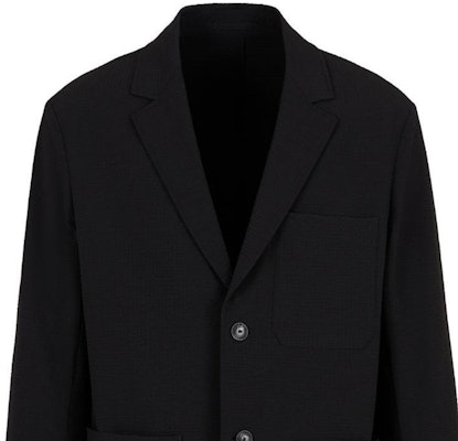 EMPORIO ARMANI FW24 黑色單排扣皺褶長袖西裝外套 6D1GA2-1NSCZ-0999 Sizing EMPORIO ARMANI FW24 黑色單排扣皺褶長袖西裝外套 6D1GA2-1NSCZ-0999