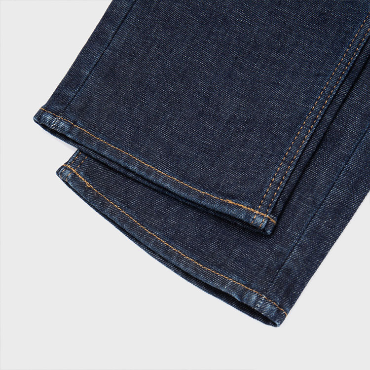 EMPORIO ARMANI FW24  Blue Mid-Rise Straight-Leg Logo Patch Jeans. 6D1J75-1D89Z-0941 圖 7