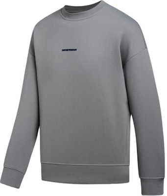 Emporio Armani FW24 灰色男士標誌印花長袖圓領衫。 6D1M95-1JTAZ-06K3 Shop Emporio Armani FW24 灰色男士標誌印花長袖圓領衫。 6D1M95-1JTAZ-06K3