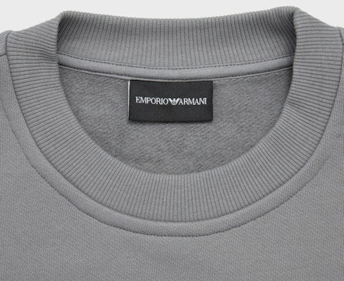 Emporio Armani FW24 灰色男士標誌印花長袖圓領衫。 6D1M95-1JTAZ-06K3 Purchase Emporio Armani FW24 灰色男士標誌印花長袖圓領衫。 6D1M95-1JTAZ-06K3